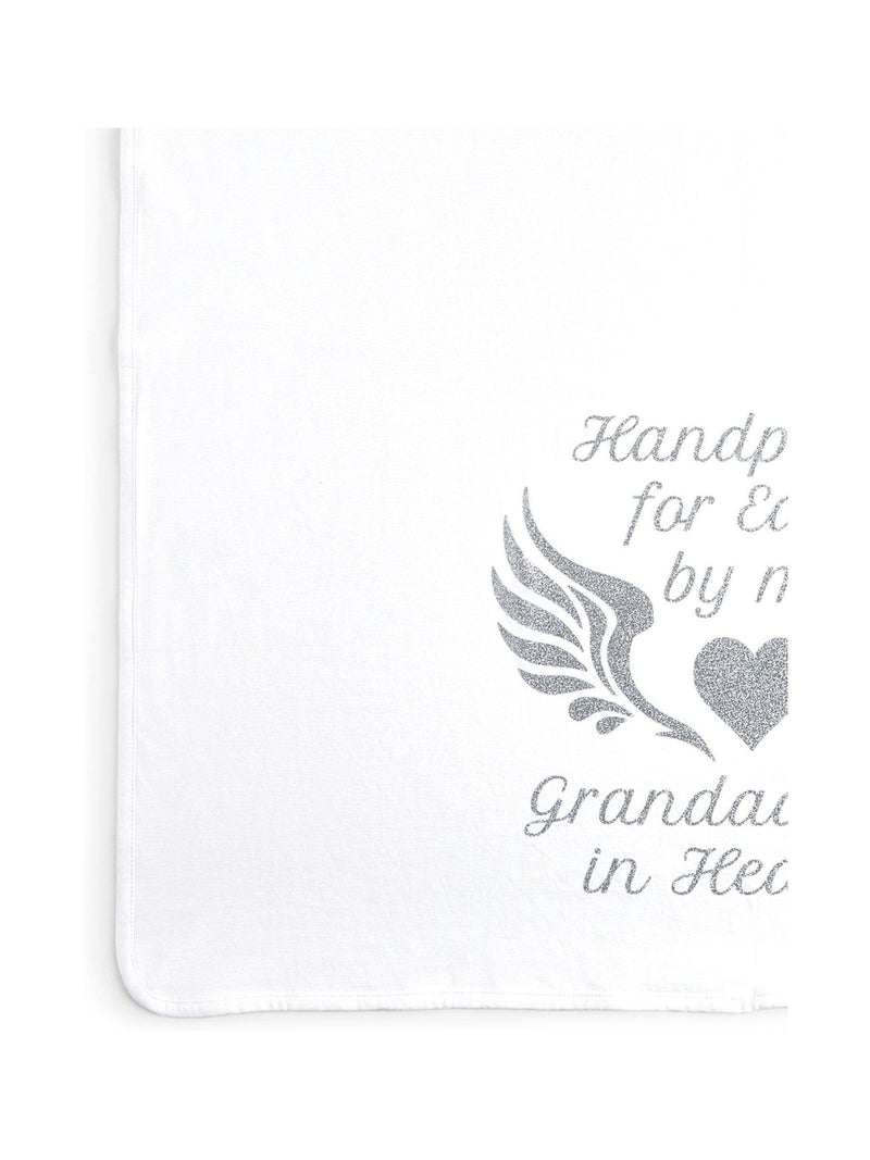 Dollymix personalised white cotton blanket, UK version