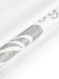 Dollymix personalised white cotton blanket, UK version
