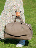 Jonnys Sister Personalised Saffiano Pu Leather Weekend Holdall