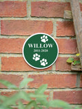 Jonnys Sister personalised pet memorial garden plaque 15cm (British brand)