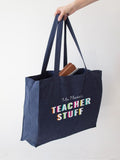 Jonnys Sister personalised teacher stuff bag, imported from the UK