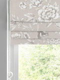Laura Ashley Natural Rowshaw Garden made to measure roman blind - British product