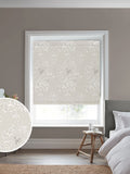 Laura Ashley Natural Rowshaw Garden made to measure roman blind - British product
