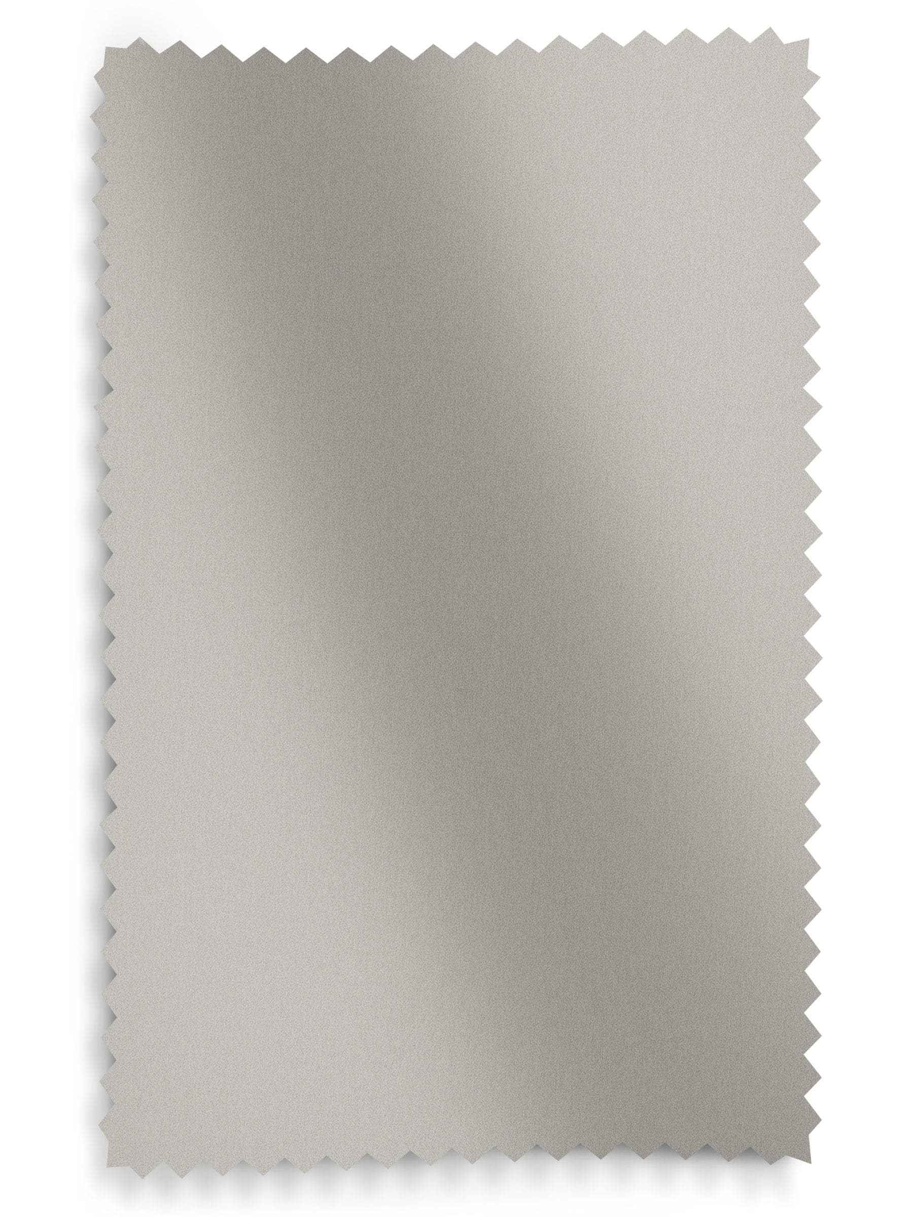 Laura Ashley pale French grey velvet roman blind, imported from the UK