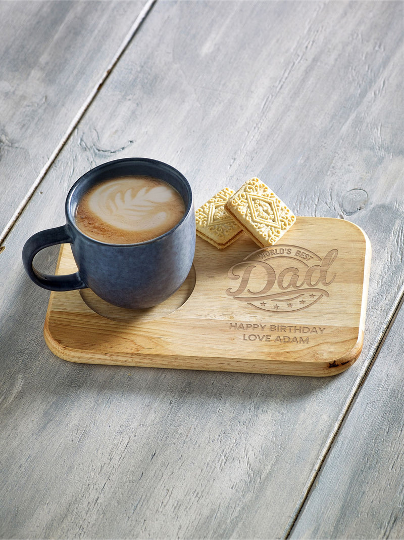 Loveabode personalised serving board 23cm x 15cm, UK version