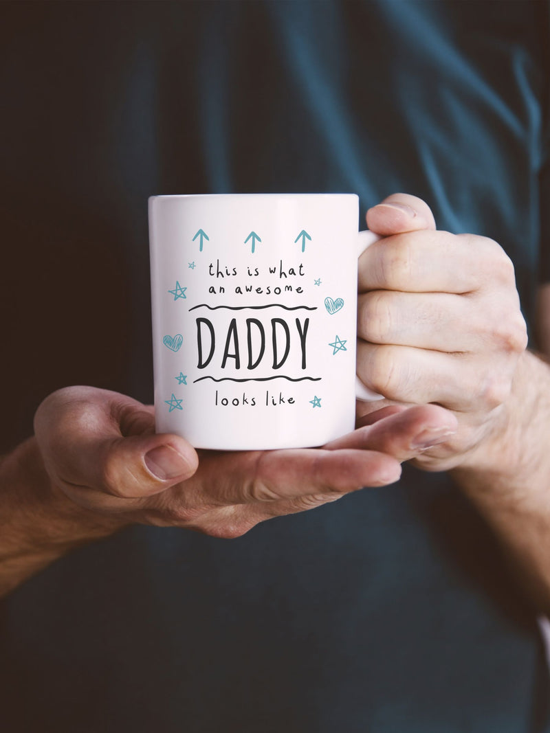 Loveabode personalised Awesome Parent mug 11oz, UK version