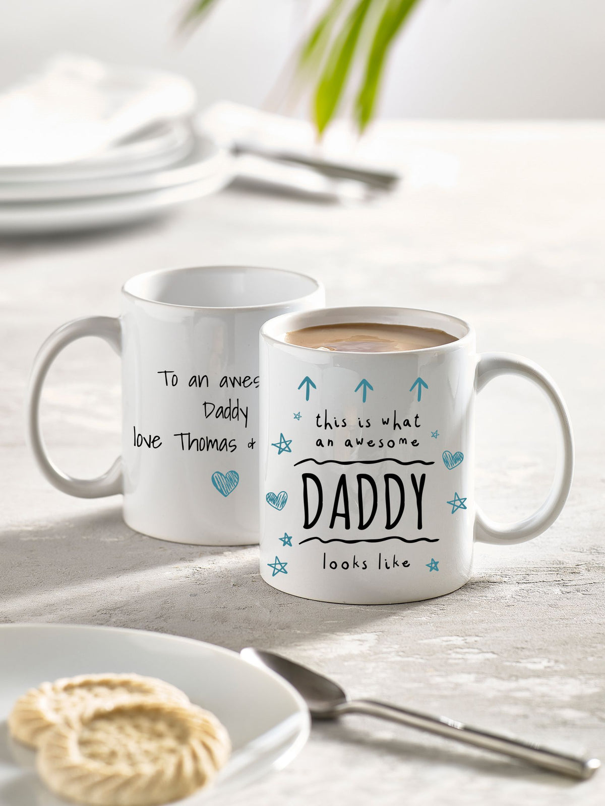Loveabode personalised Awesome Parent mug 11oz, UK version