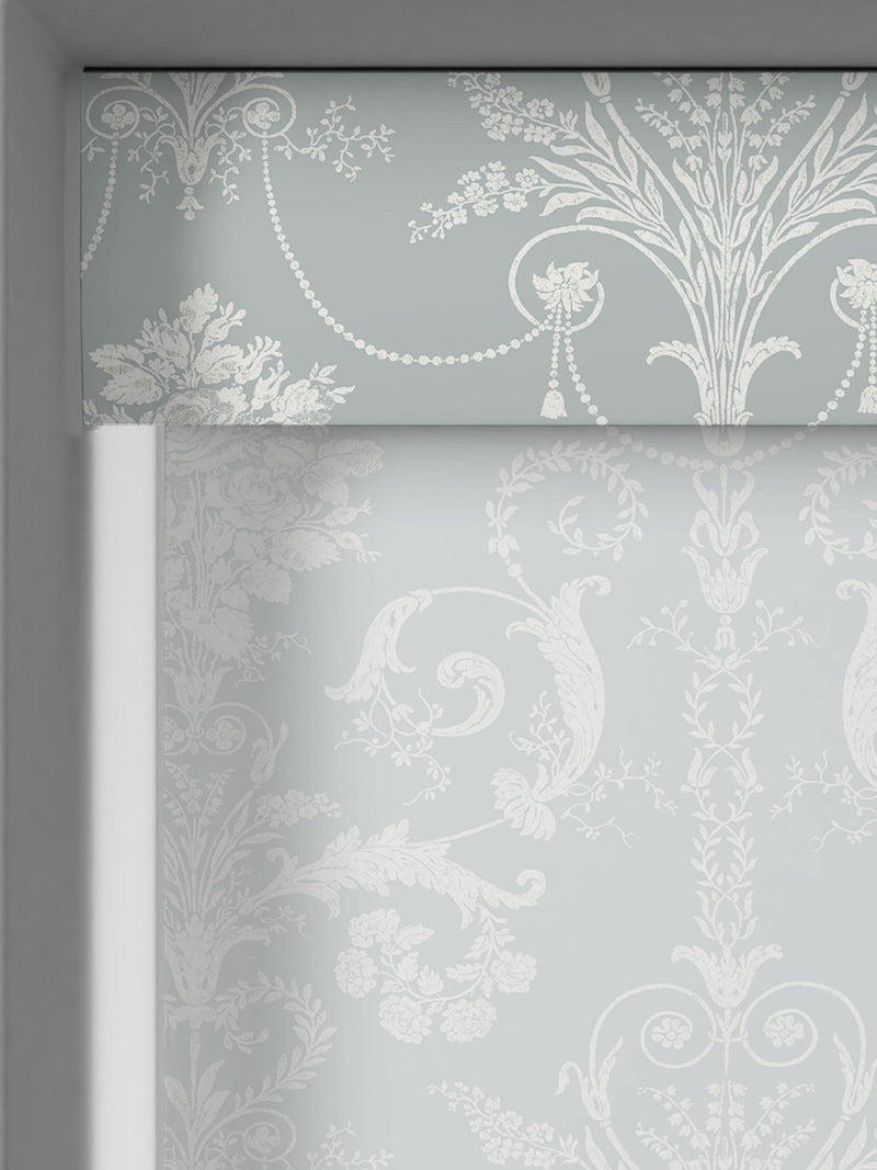 Laura Ashley Blue Josette sheer roller blind - British product