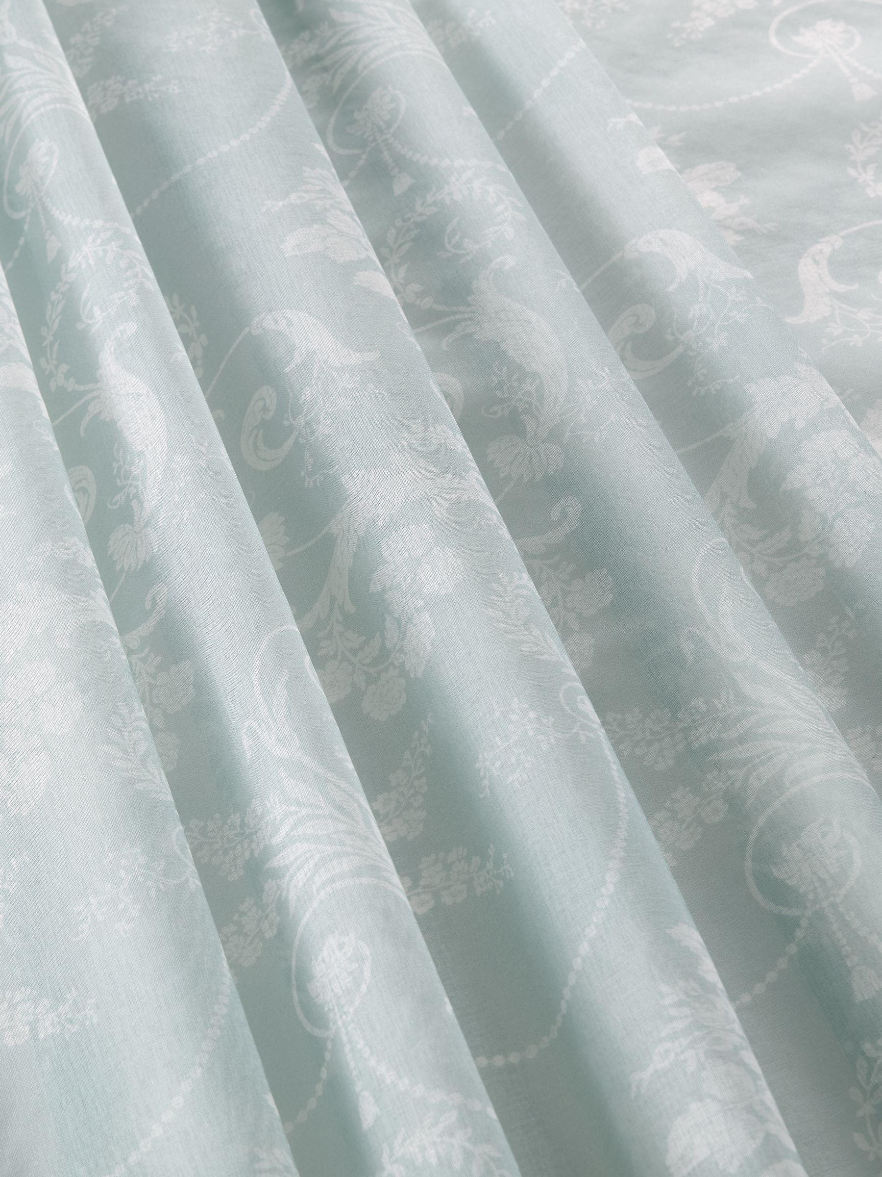 Laura Ashley Blue Josette sheer roller blind - British product