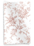 Laura Ashley dark blush pink walled garden roller blind made to measure, UK version