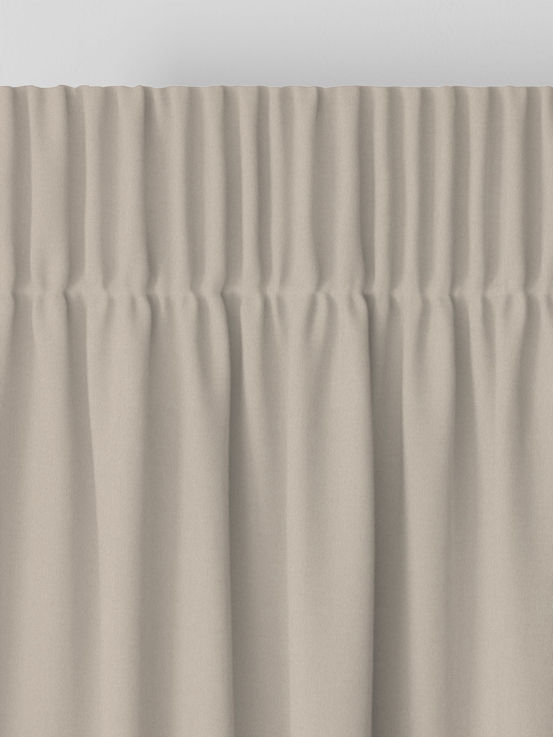 Laura Ashley natural Middleton velvet made to measure curtains (British brand)