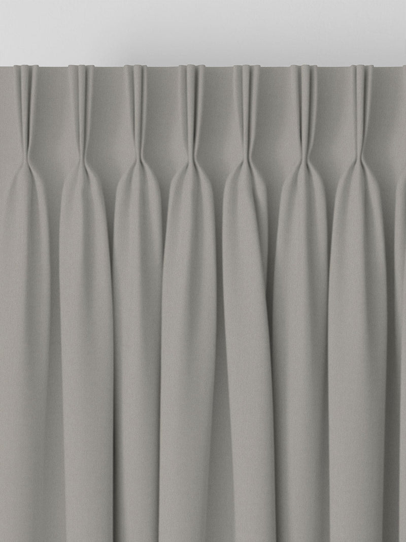 Laura Ashley velvet curtains pale French grey made to measure, UK version