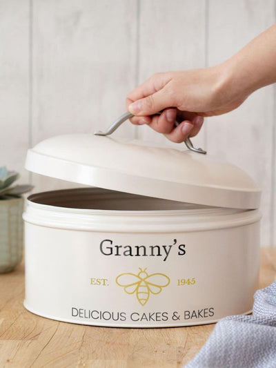 Next Jonnys Sister Cream Personalised Bee Cake Tin Baking Tin - اشترِ عبر الإنترنت من McGrocer