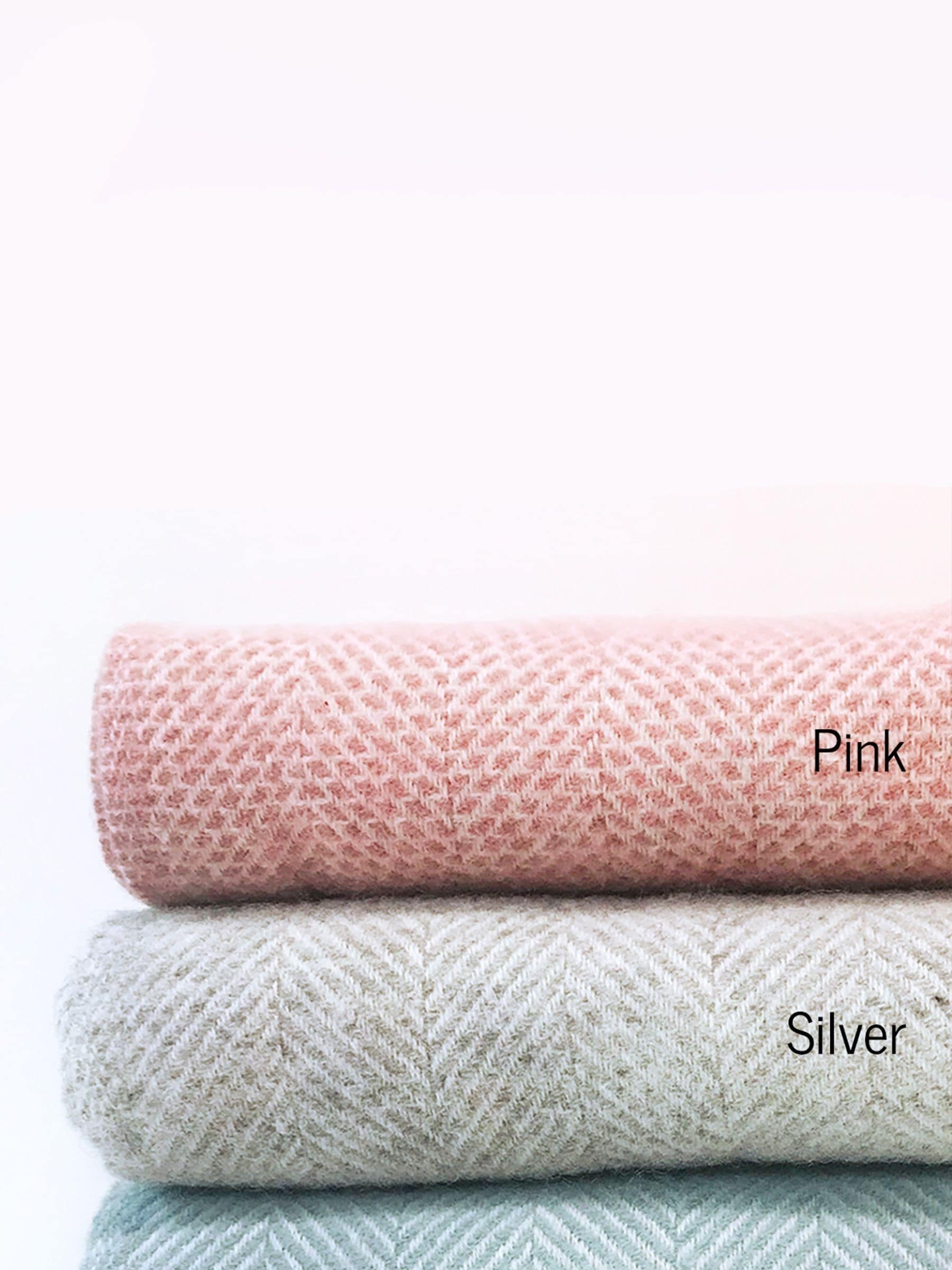 Jonny's Sister personalised pure wool throw 150x183cm (British brand)