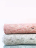 Jonny's Sister personalised pure wool throw 150x183cm (British brand)