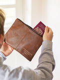 Personalised Nuhide Travel Pouch by Jonny's Sister