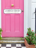 Jonnys Sister personalised street sign 48x12cm - British product