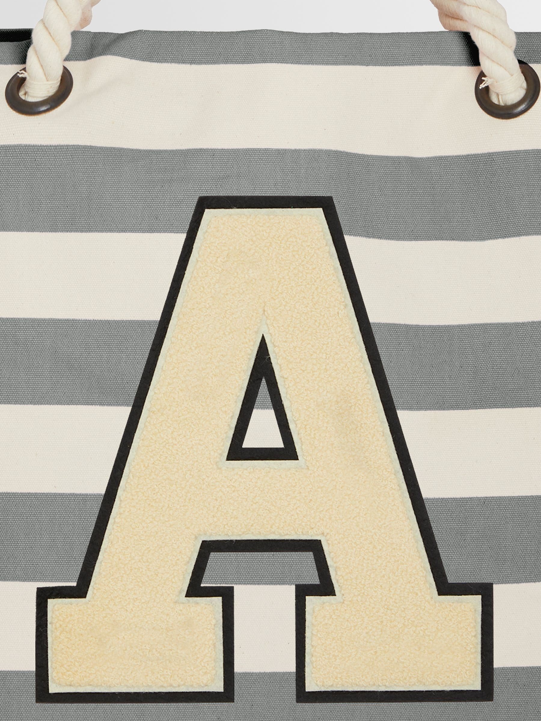 Alphabet monogrammed beach bag 30 litre - British product