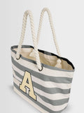 Alphabet monogrammed beach bag 30 litre - British product