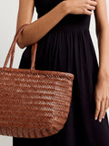 Dragon Diffusion brown leather bag large - British product