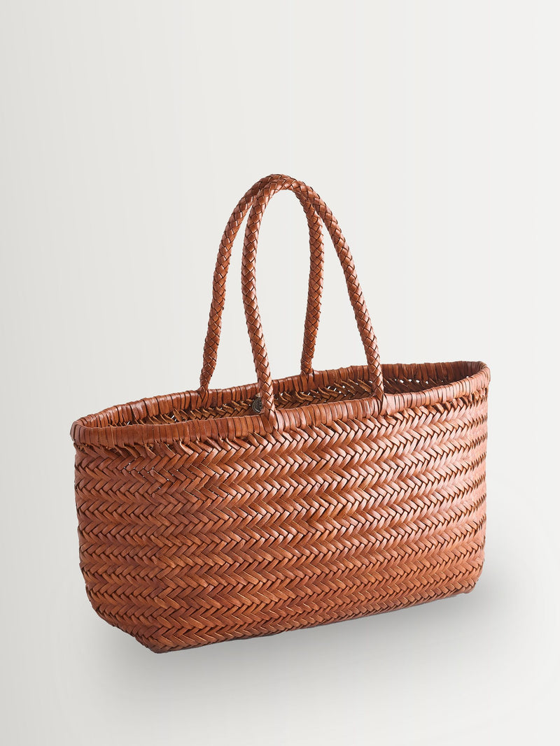 Dragon Diffusion brown leather bag large - British product