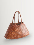 Dragon Diffusion Tan Santa Croce Large Woven Bag