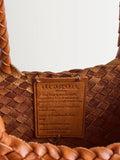 Dragon Diffusion Tan Santa Croce Large Woven Bag
