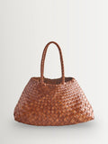 Dragon Diffusion Tan Santa Croce Large Woven Bag