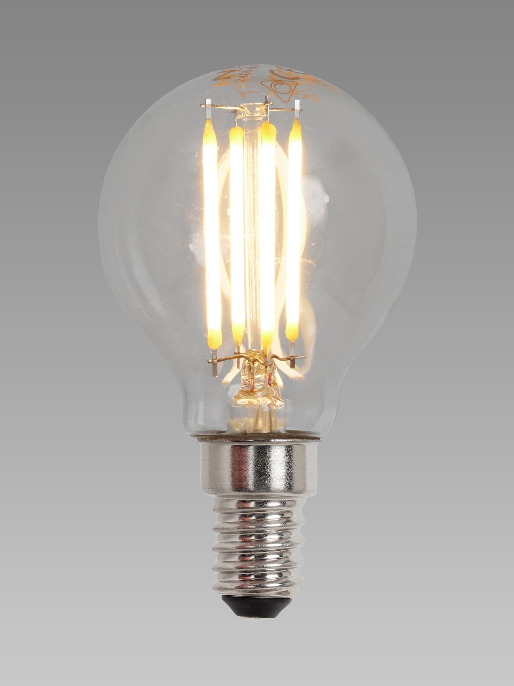 Low-watt golf ball bulb 8cm, UK version