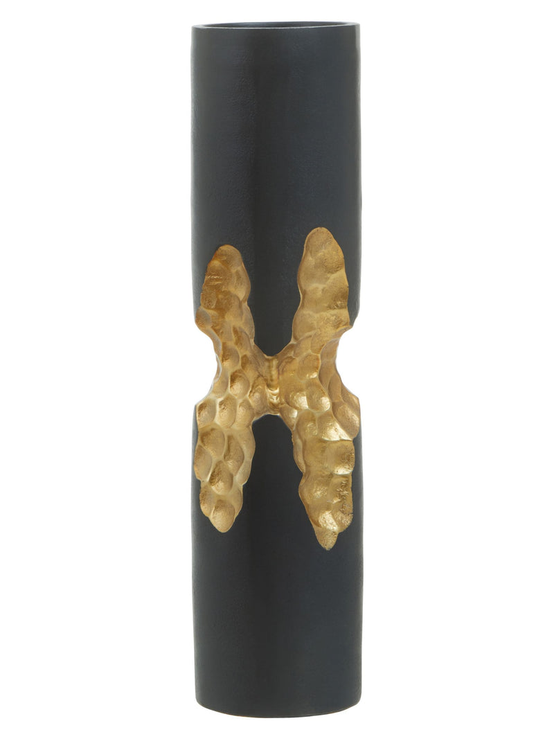 Fifty Five South Black Daito aluminium candle holder 50cm height - British product
