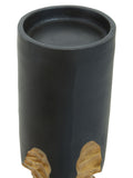 Fifty Five South Black Daito aluminium candle holder 50cm height - British product
