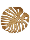 Fifty Five South gold monstera leaf dish, imported from the UK
