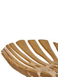 Fifty Five South gold monstera leaf dish, imported from the UK