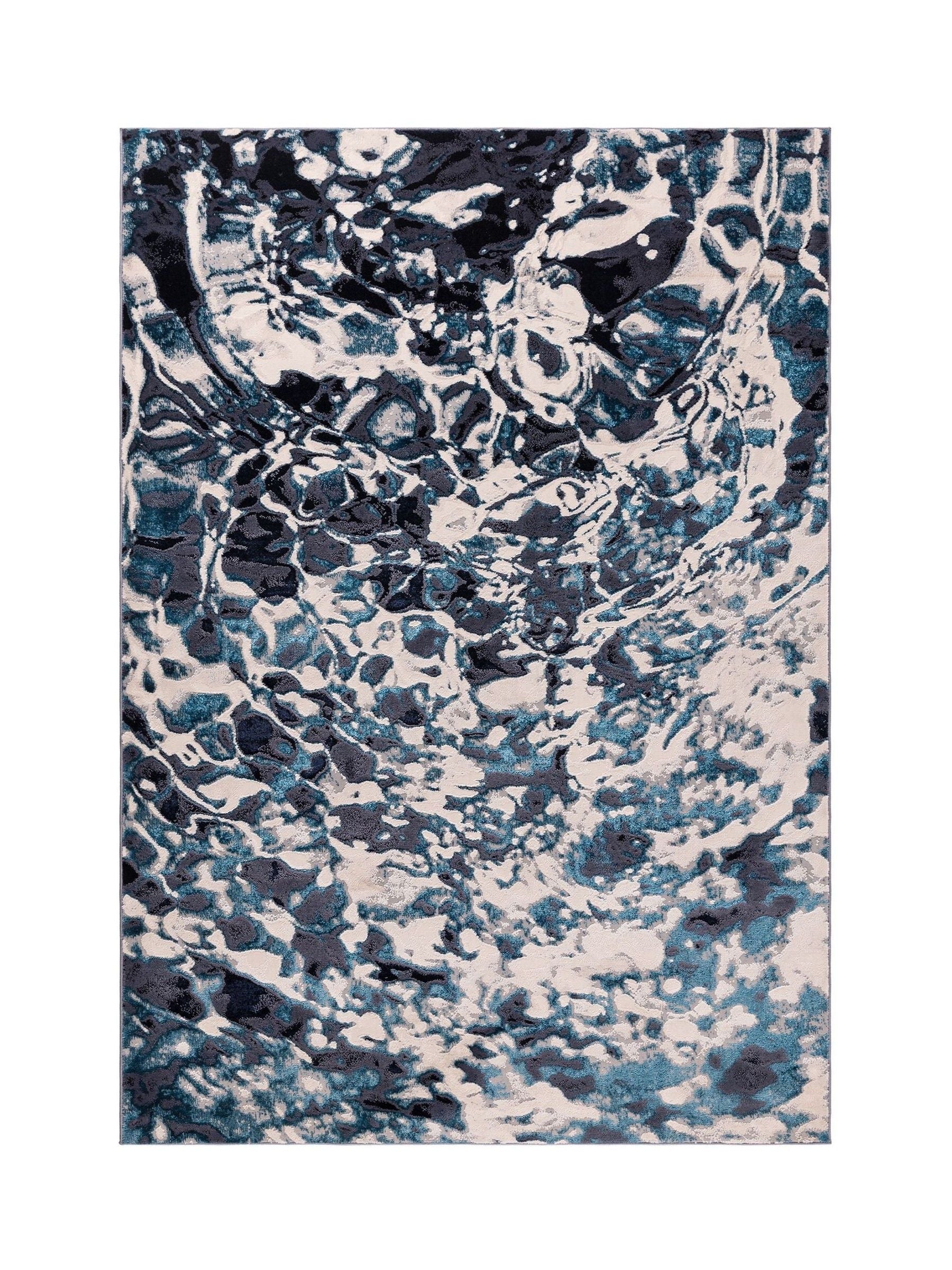Asiatic Rugs Blue Aurora rug, imported from the UK