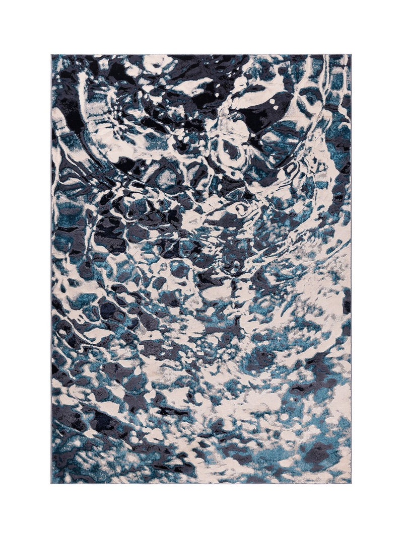 Asiatic Rugs Blue Aurora rug, imported from the UK