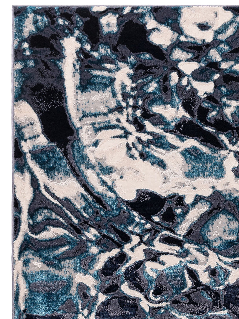 Asiatic Rugs Blue Aurora rug, imported from the UK
