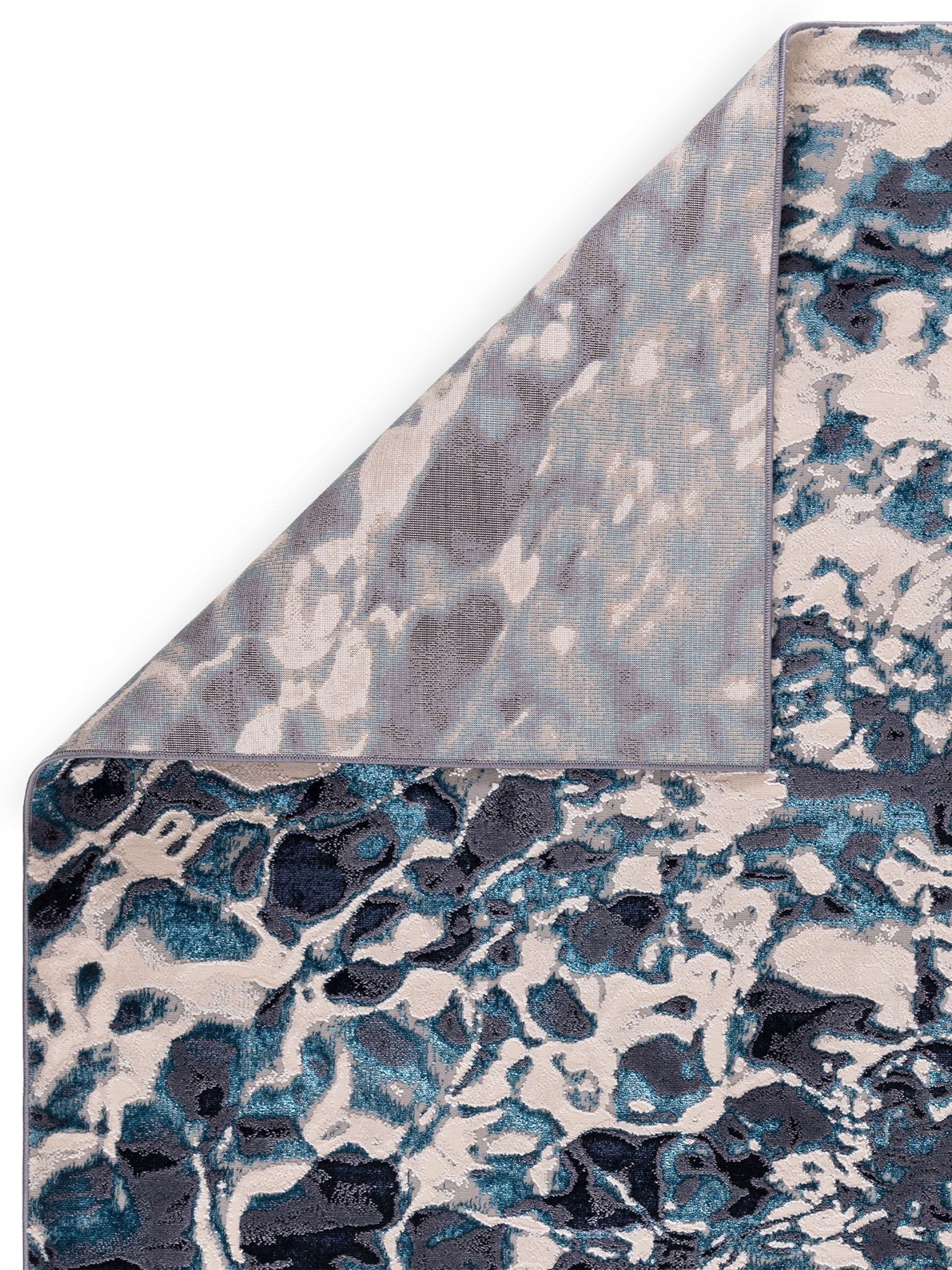 Asiatic Rugs Blue Aurora rug, imported from the UK