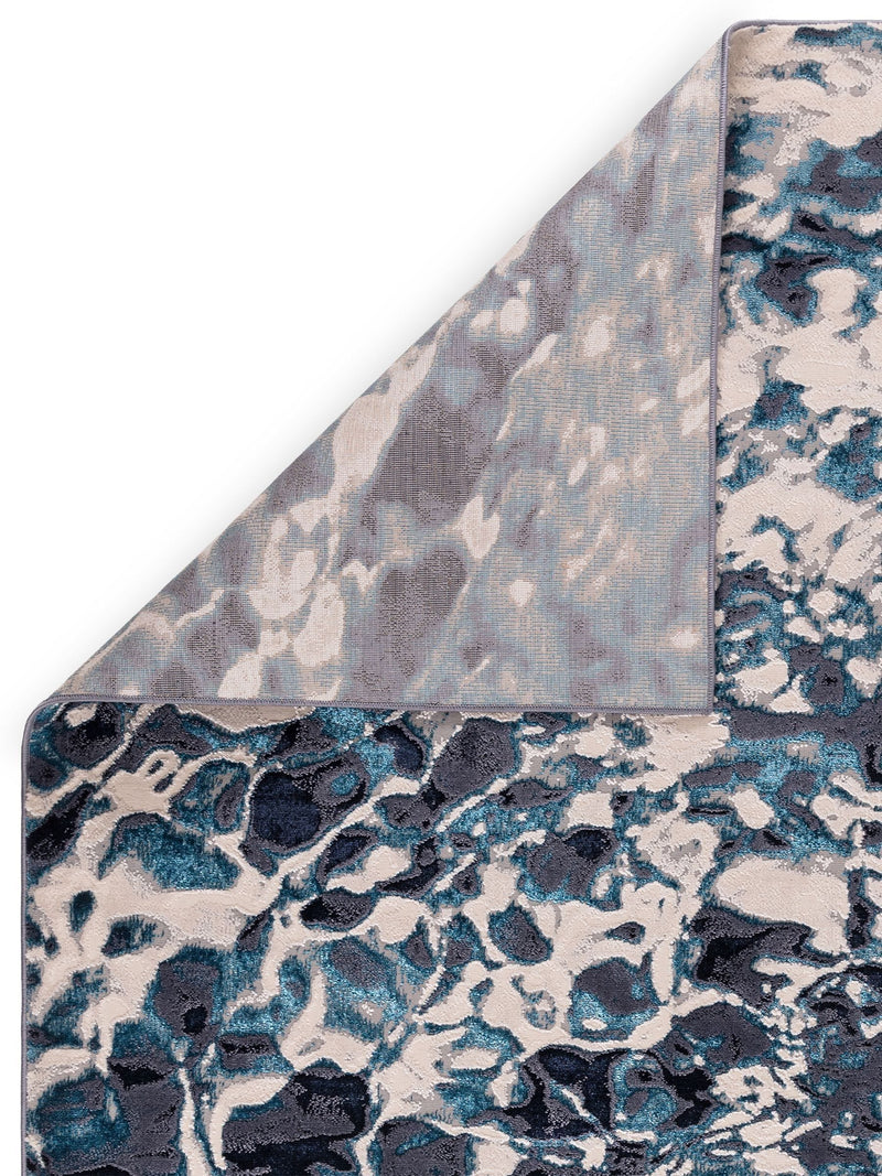 Asiatic Rugs Blue Aurora rug, imported from the UK