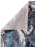 Asiatic Rugs Blue Aurora rug, imported from the UK