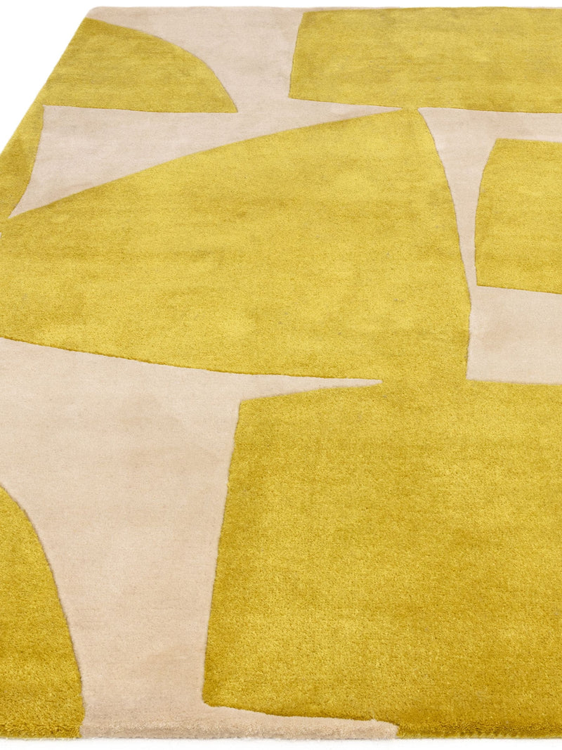 Asiatic Rugs Yellow Romy Kite rug, imported from the UK