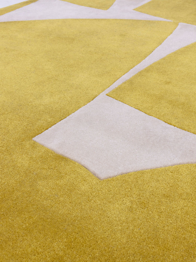 Asiatic Rugs Yellow Romy Kite rug, imported from the UK