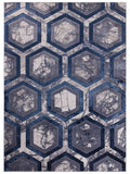 Asiatic Rugs Blue Aurora rug, imported from the UK