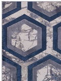 Asiatic Rugs Blue Aurora rug, imported from the UK