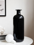 Rockett St George black and white apothecary bottle vase, imported from the UK