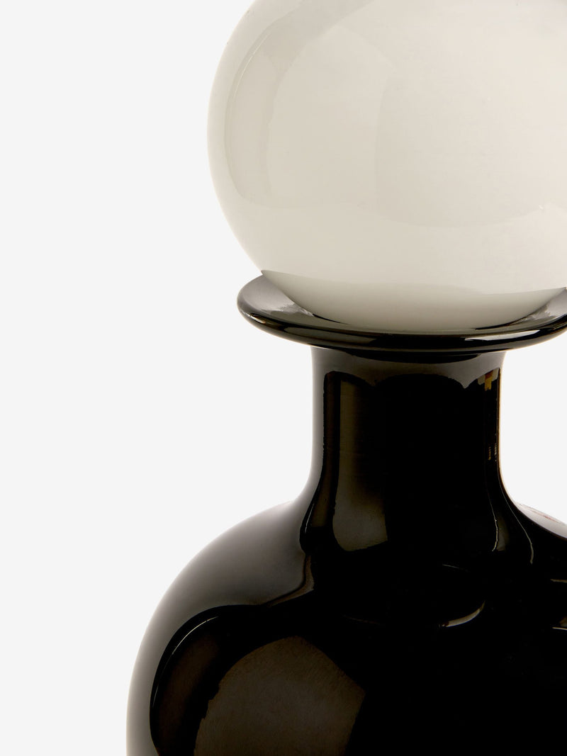 Rockett St George black and white apothecary bottle vase, imported from the UK