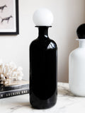 Rockett St George black and white apothecary bottle vase, imported from the UK