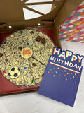 Gourmet Chocolate Pizza Co Happy Birthday Pizza 10 inch (British brand)