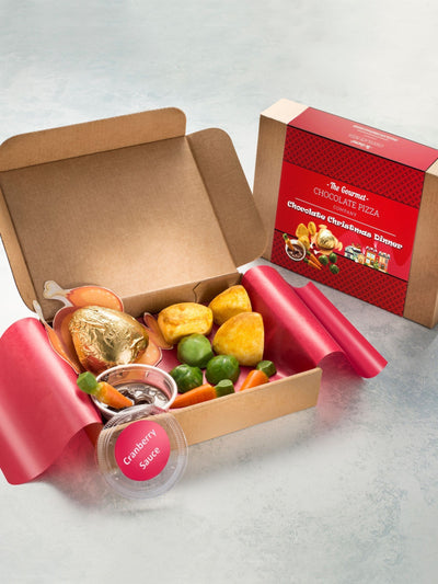 Next The Gourmet Chocolate Pizza Co Chocolate Christmas Roast Dinner- Buy online at McGrocer