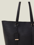 Accessorize black classic large tote bag - British product