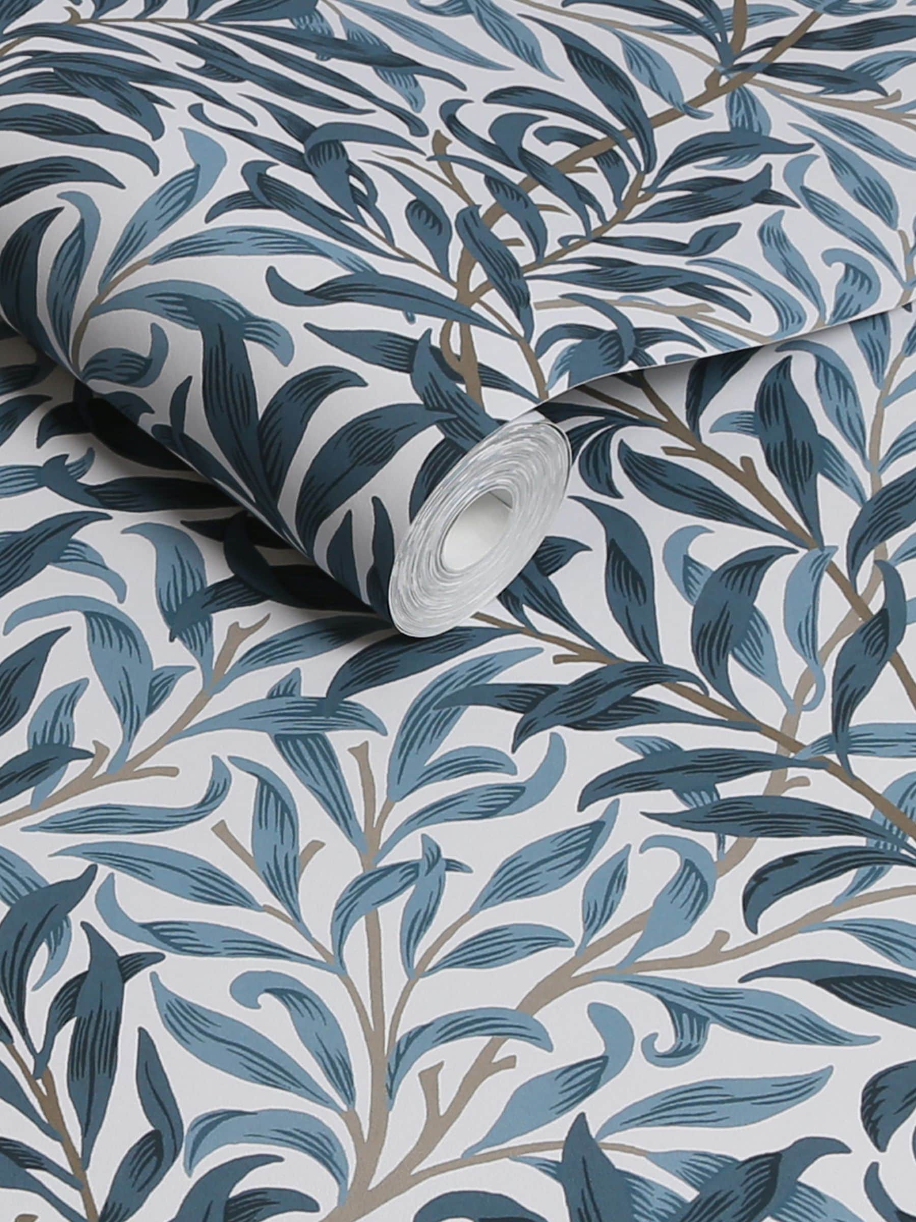 William Morris Willow Bough A4 wallpaper sample, imported from the UK
